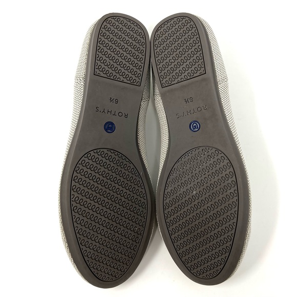 Rothy’s "The Flat" Flax Birdseye Slip On Flats Size 6.5 - Picture 7 of 9